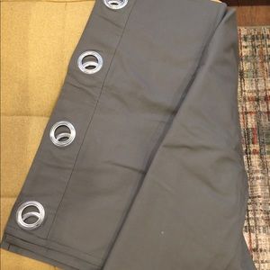 IKEA Curtains dark grey NWOT